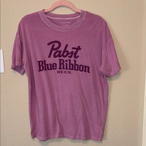 Pabst Blue Ribbon Beer Graphic Tee